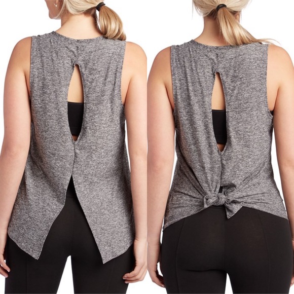Beyond Yoga Tops - Beyond Yoga All About It Split Back Tank Top Large